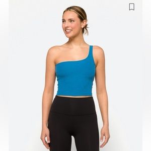Beyond Yoga One and Only Shoulder Cropped Tank